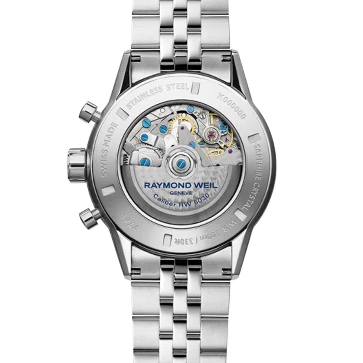 Raymond Weil Silver Chronograph Freelancer 7741-ST1-20021 Men's Watch – view 4
