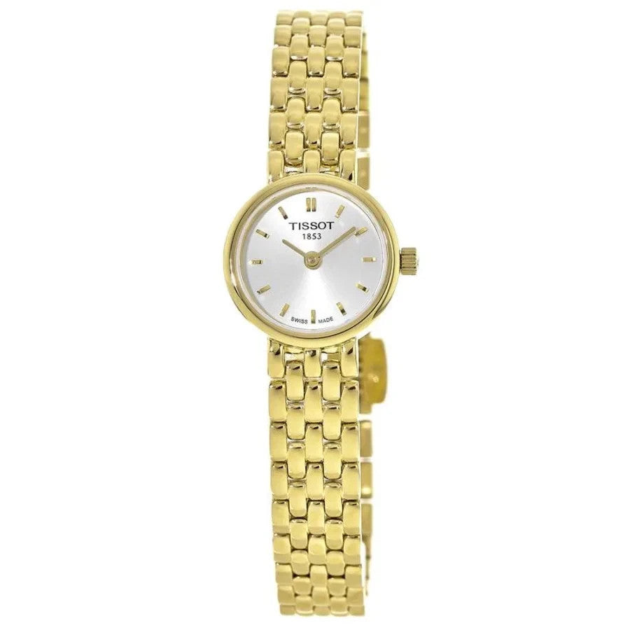 Tissot T-Trend Lovely Silver Dial Yellow T058.009.33.031.00 Women's Watch