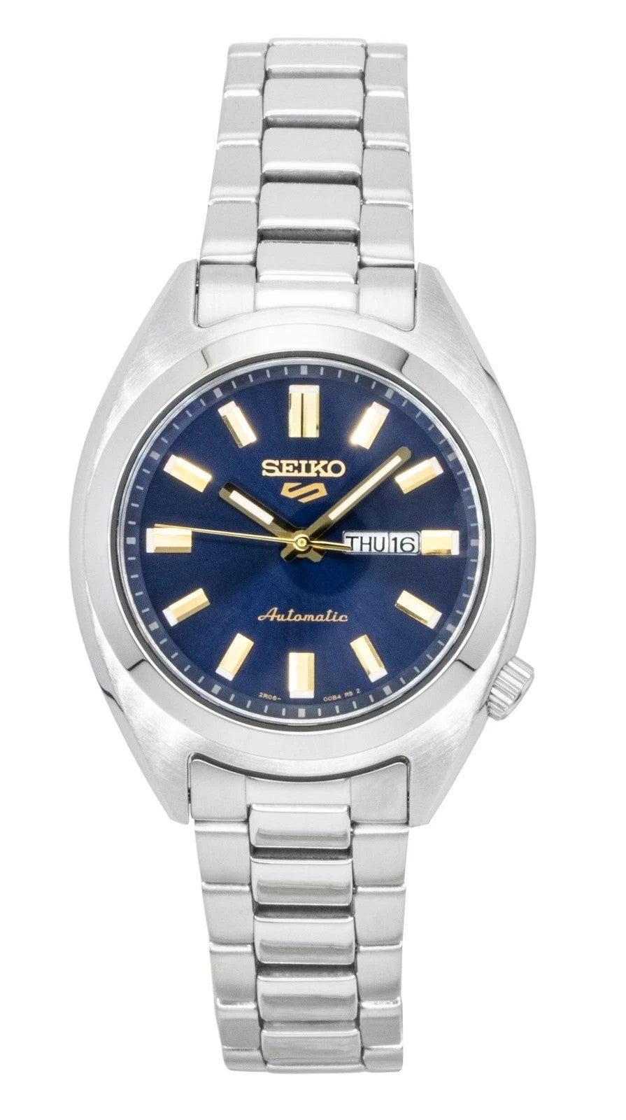 Seiko 5 Sports Blue Dial Automatic Stainless Steel SRE021K1 Women's Watch