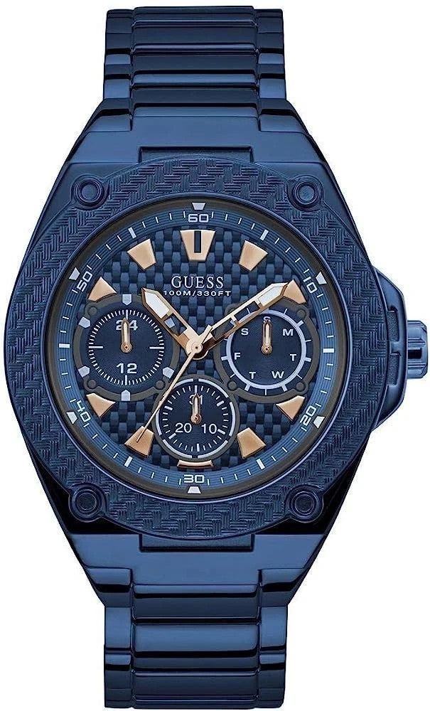 Guess Legacy Blue Dial Quartz W1305G4 Men's Watch