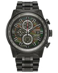 Citizen Nighthawk Eco-Drive Chronograph Tachymeter 43mm CA0805-53X Men's Watch