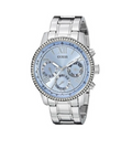 Guess Analog Quartz Stainless Steel Chronograph W0559L4 Women's Watch