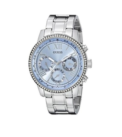 Guess Analog Quartz Stainless Steel Chronograph W0559L4 Women's Watch