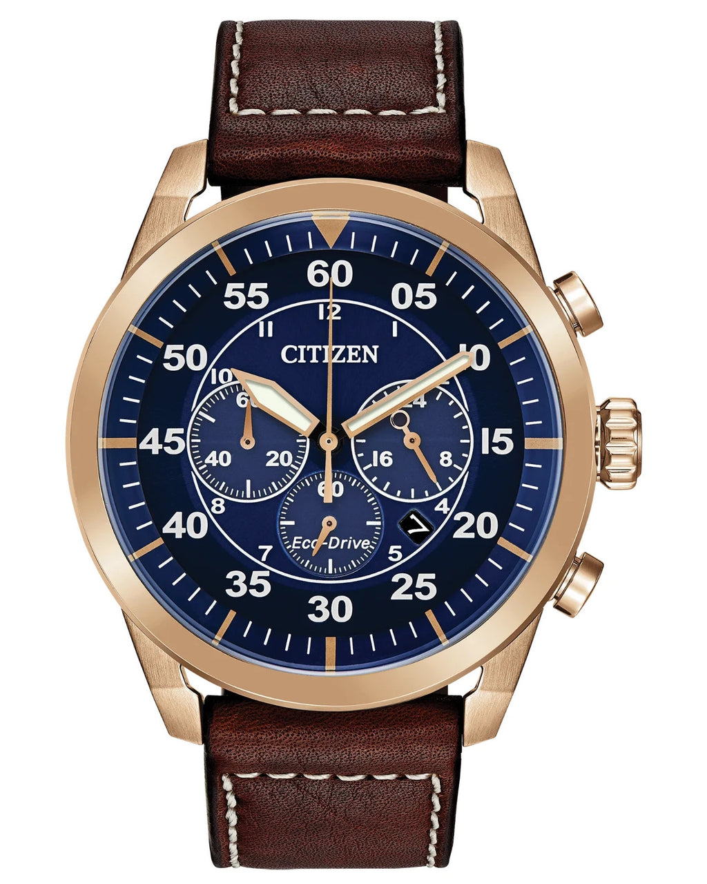 Citizen Avion Chronograph Eco-Drive Blue Dial CA4213-18L Men's Watch