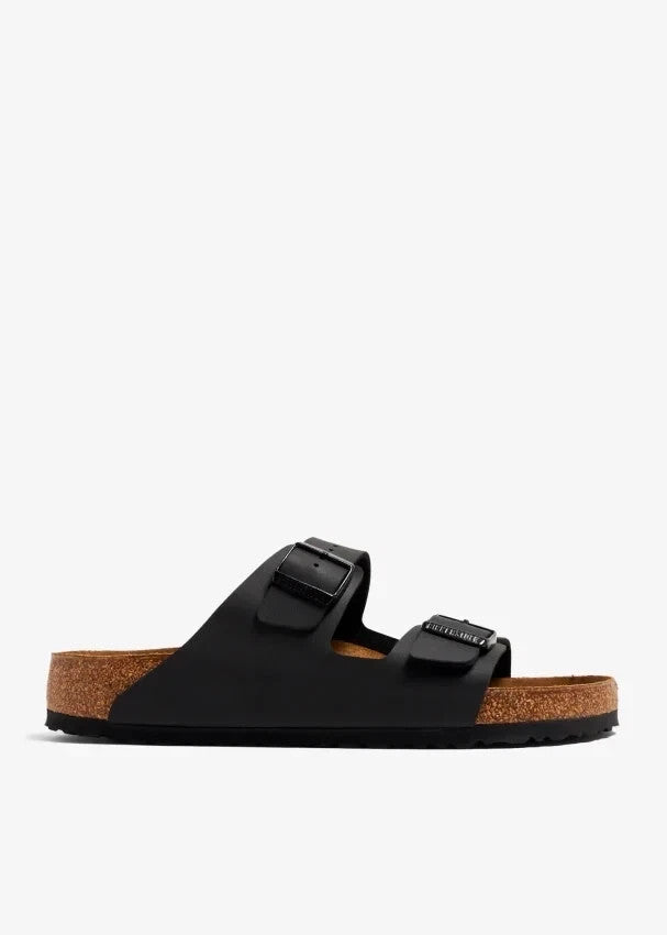 Birkenstock [51791] Men's Arizona Birko-Flor Black Sandals Size 8 US – view 4