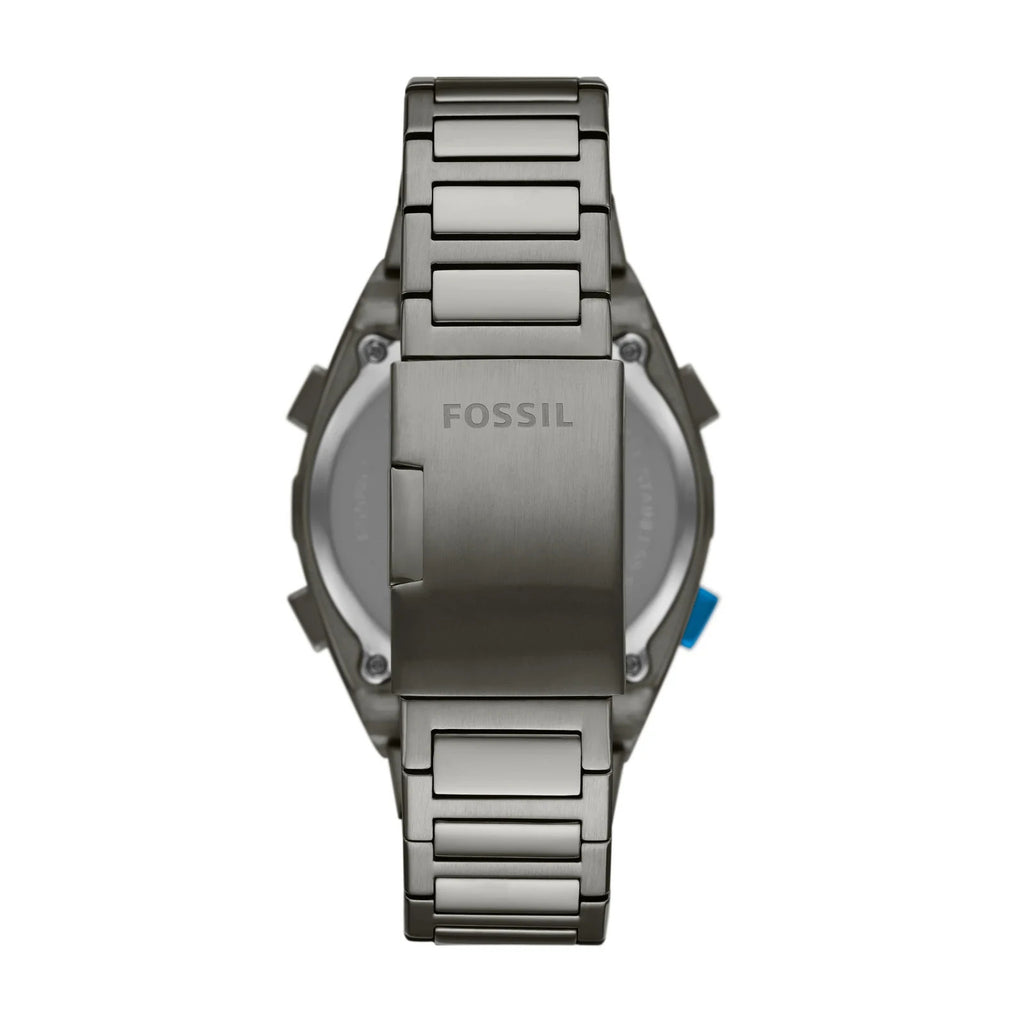 Fossil FS5861 Everett Solar-Powered Digital Stainless Steel Men's Watch – view 3