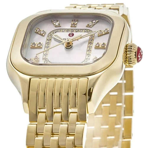 Michele Meggie Diamond Quartz Mother-of-Pearl MWW33B000010 Women's Watch – view 2