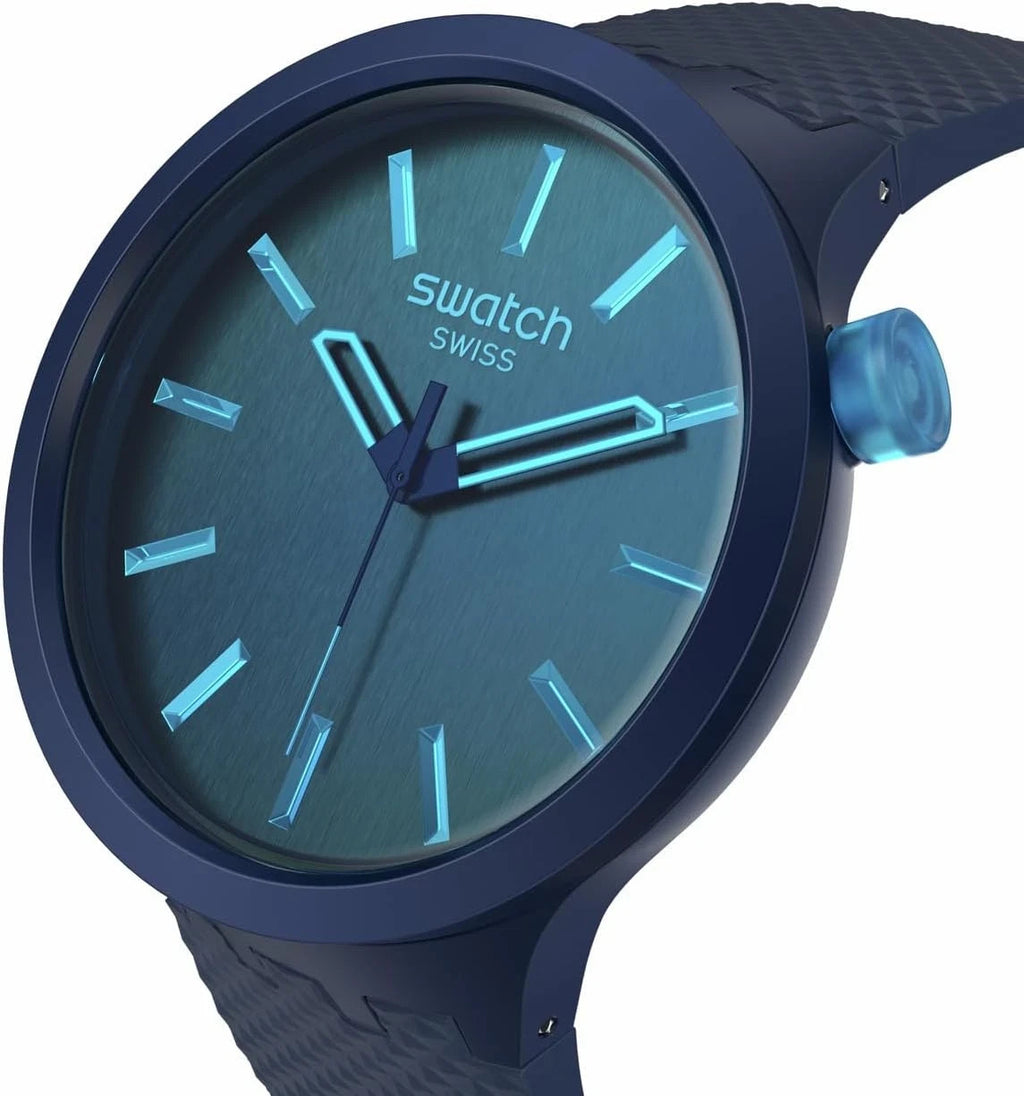 Swatch Indigo Glow Big Bold SB05N113 Unisex Watch – view 3