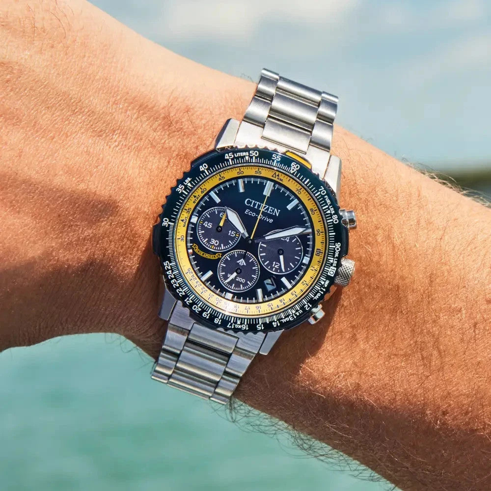 Citizen CA4667-53L Eco-Drive Stainless Angels Sapphire Promaster Air Navihawk Men's Watch – view 4