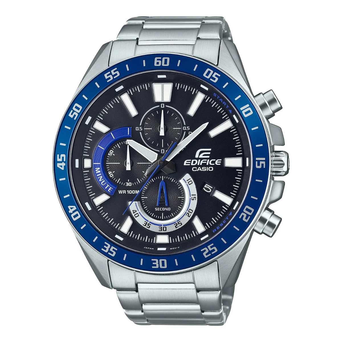 Casio EFV620D-1A2V Edifice Chronograph Date 100 Meter 50mm Case Men's Watch