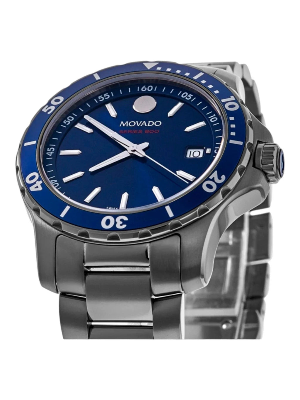 Movado 2600159 Series 800 Blue Dial Quartz 40mm Men's Watch – view 2
