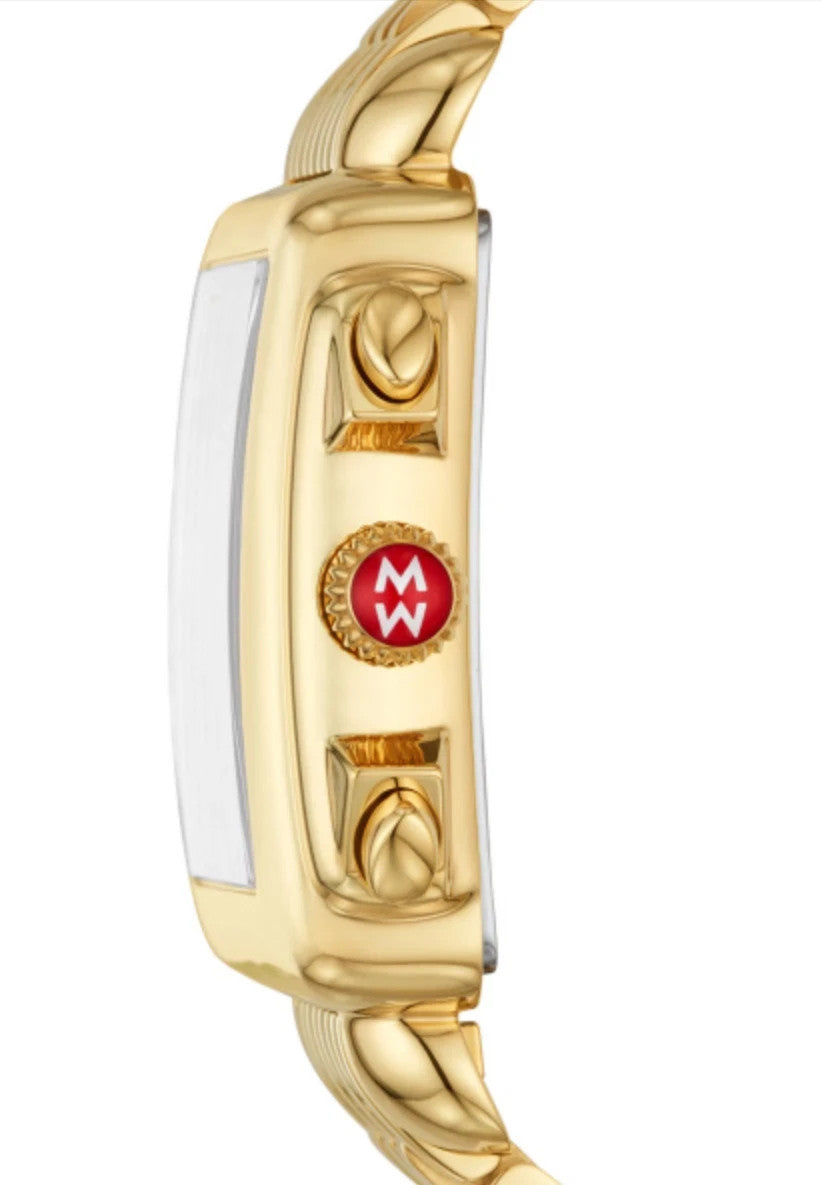 Michele MWW06A000780 Deco Chronograph Gold Tone 33mm Quartz Women's Watch – view 2
