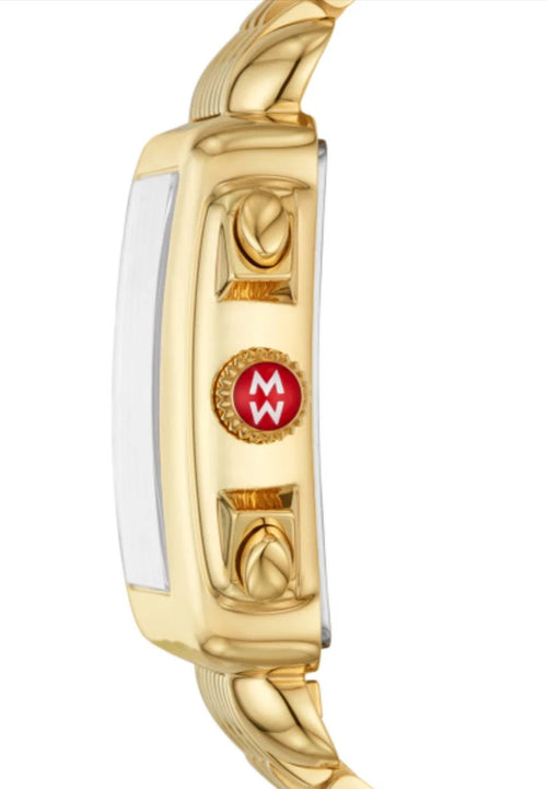 Michele MWW06A000780 Deco Chronograph Gold Tone 33mm Quartz Women's Watch – view 2