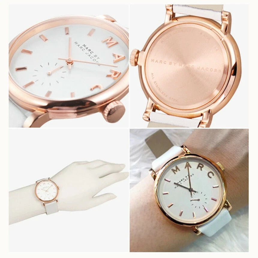 Marc Jacobs MBM1283 Baker Quartz 36mm 50M Waterproof Women's Watch – view 4