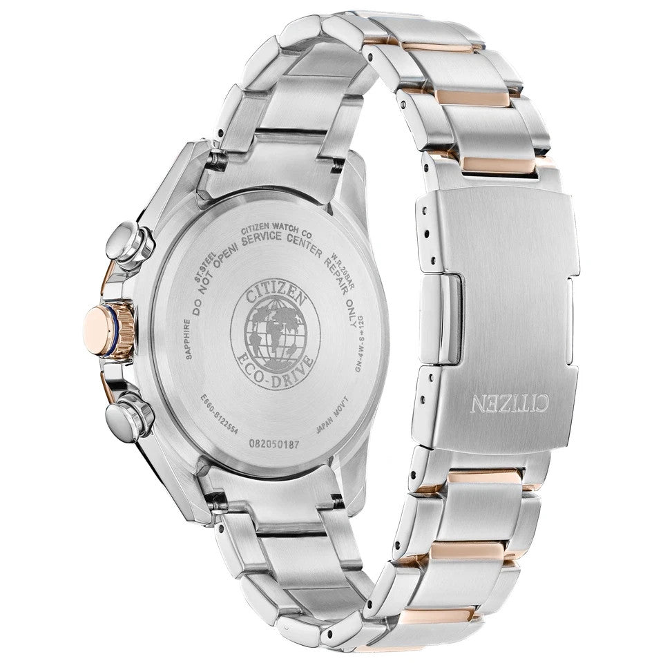 Citizen PCAT Chrono Eco-Drive Blue Dial Two Tone Steel CB5916-59L Men's Watch – view 2