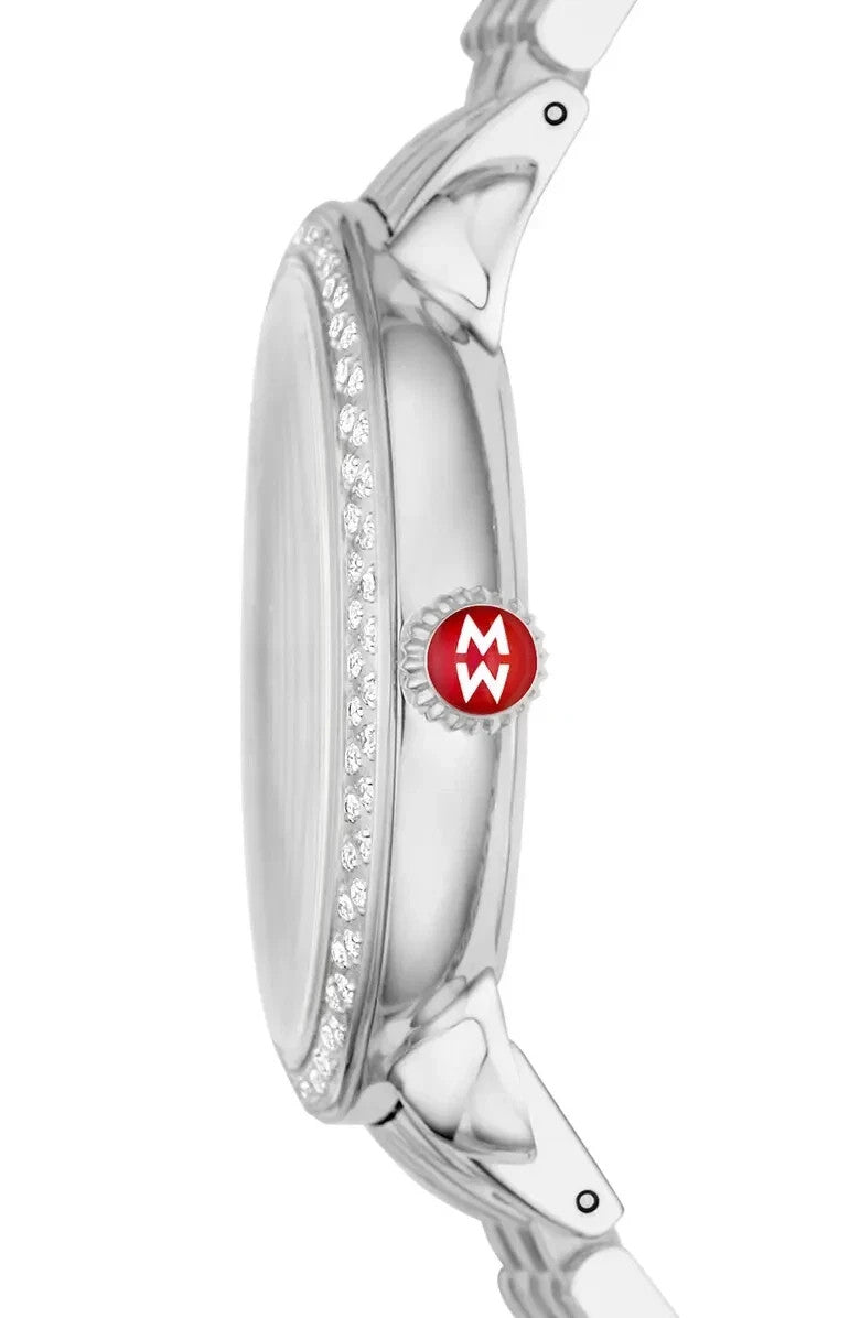 Michele MWW21B000143 Serein With Silver Sunray Dial Diamond Women's Watch – view 2
