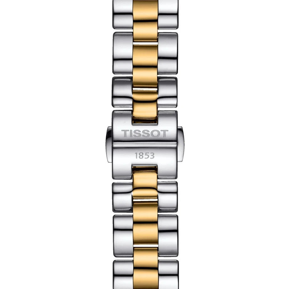 Tissot T-Wave T112.210.22.113.00 MOP Dial PVD Gold Steel 30mm Women's Watch – view 2