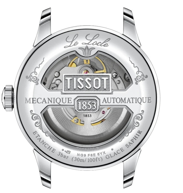 Tissot Le Locle Powermatic 80 T Classic T0064071103300 with 2 Bands Men's Watch – view 3