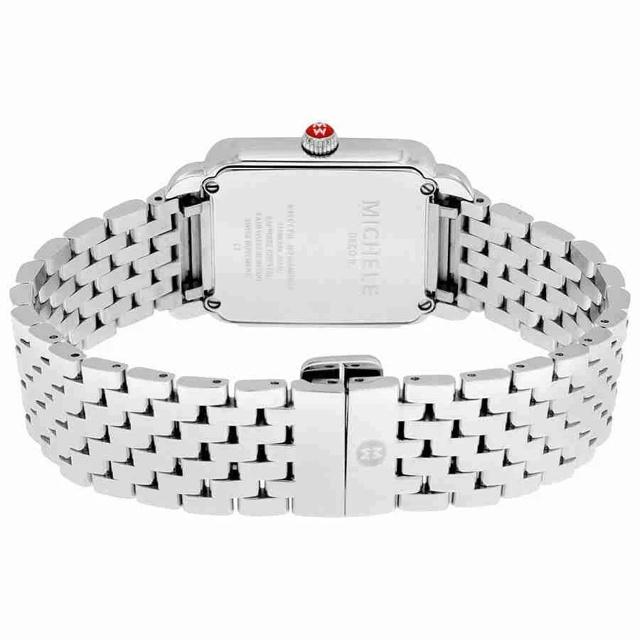 Michele Deco II Mid Diamond MWW06I000001 Stainless Steel MOP Dial Women's Watch – view 5